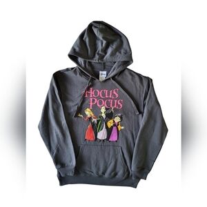 New Disney Witch Hocus Pocus Sanderson Sisters Hoodie Size Medium Womens‎ Gray